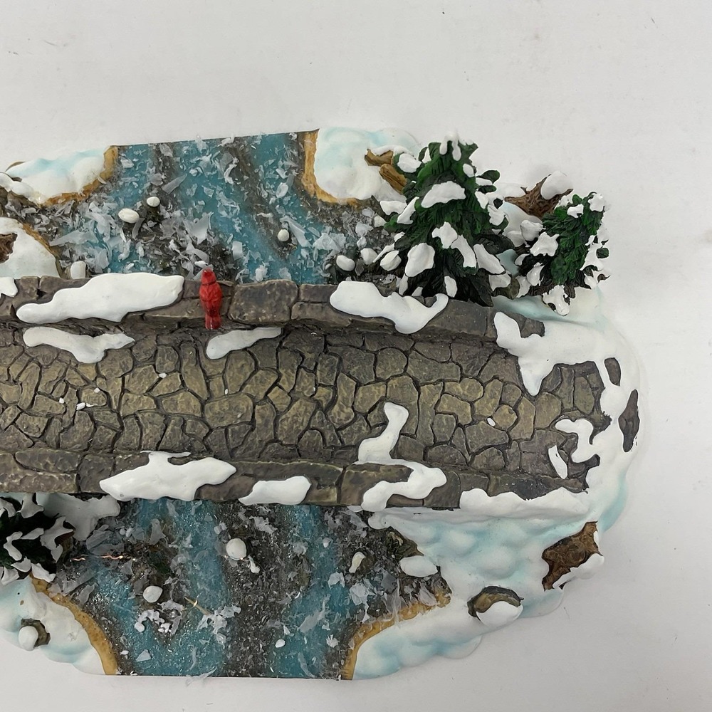 Dept 56 Village Accessories Mill Creek Bridge Christmas 52635 - Picture 4 of 12